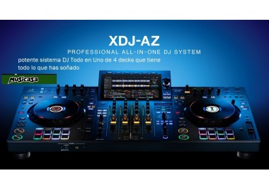Pioneer DJ la marca de AlphaTheta anuncia el lanzamiento de lacontroladora XDJ-AZ, potente sistema DJ Todo en Uno